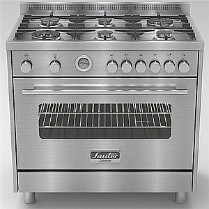 תנור משולב כיריים Sauter PRO5000IX סאוטר תנור משולב כיריים Sauter PRO5000IX סאוטר