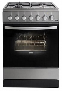 תנור משולב כיריים Zanussi ZCK67201 זנוסי תנור משולב כיריים Zanussi ZCK67201 זנוסי