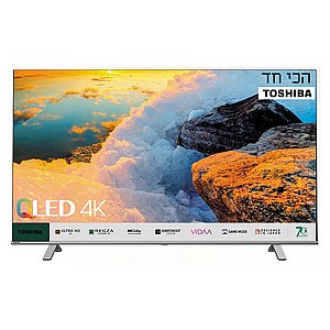 טלוויזיה חכמה 55" TOSHIBA QLED 4K טושיבה דגם 55C450ME ניופאן יבואן רישמי טלוויזיה חכמה 55" TOSHIBA QLED 4K טושיבה דגם 55C450ME ניופאן יבואן רישמי