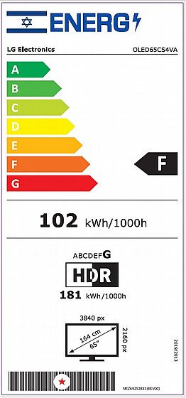 �������� ���� 65" LG OLED 4K �� �� ��� OLED65CS4VA �.� ������ ������ 