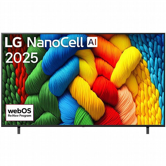 �������� ���� 65" LG 4K NanoCell �� �� ��� 65NANO80A6A �.� ������ ������