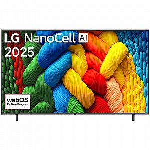 �������� ���� 65" LG 4K NanoCell �� �'� ��� 65NANO80A6A �.� ������ ������