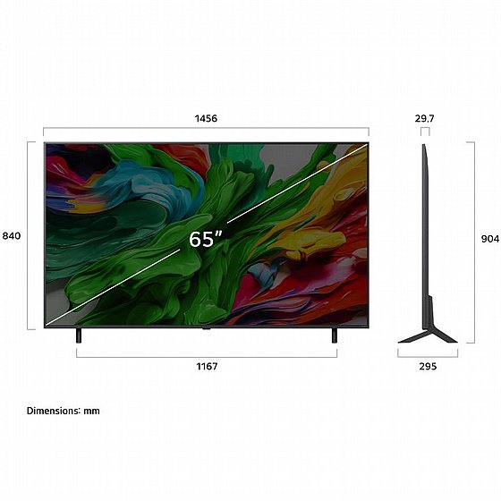 �������� ���� 65" LG 4K QNED MiniLED  �� �� ��� 65QNED86A6A �.� ������ ������