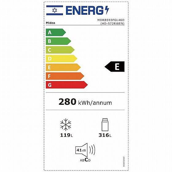 ���� ����� ����� - 435 ���� Midea ����� ��� MDRB593FGL46D ������� ������ ������� ����� �����
