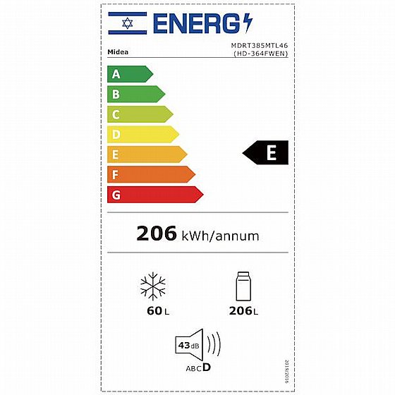 ���� ����� ����� - 266 ���� Midea ����� ��� MDRT385MTL46 ������� ������� ����� �����