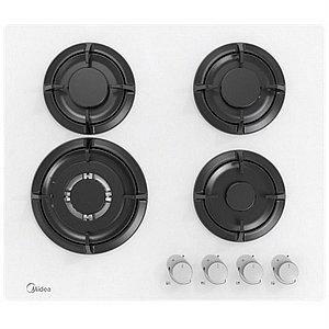 כיריים גז - 4 להבות Midea מידאה דגם Defendi 60GH503-W זכוכית לבנה המילטון יבואן רישמי כיריים גז - 4 להבות Midea מידאה דגם Defendi 60GH503-W זכוכית לבנה המילטון יבואן רישמי
