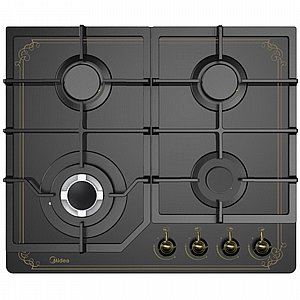 כיריים גז זכוכית 4 להבות Midea מידאה דגם 60GJ084 המילטון יבואן רישמי כיריים גז זכוכית 4 להבות Midea מידאה דגם 60GJ084 המילטון יבואן רישמי