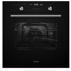 תנור בנוי 70 ליטר כולל מסילה טלסקופית Midea מידאה דגם N5M90E5-B המילטון יבואן רישמי תנור בנוי 70 ליטר כולל מסילה טלסקופית Midea מידאה דגם N5M90E5-B המילטון יבואן רישמי