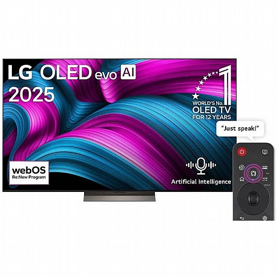 �������� ���� 65" OLED 4K UHD �LG �� �� OLED65CS5VA ����� ����� �.� 