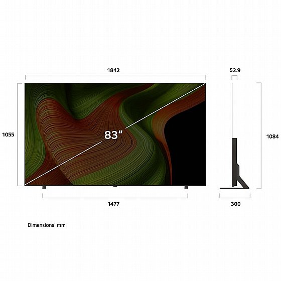 �������� ���� 83" LG 4K OLED �� �� OLED83B56LA ������ �.� ����� �����