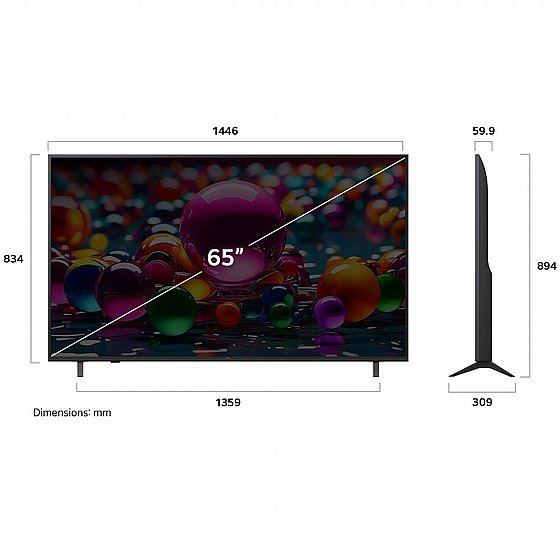 �������� ���� 65" LG 4K UHD �� �� 65UA85006LA ������ �.� ����� �����