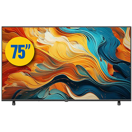 �������� Haier H75K85FUX 4K �75 ������ ����� �������� ����� �����