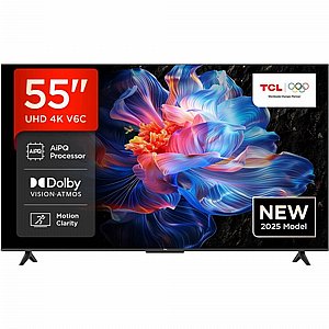 �������� ���� "55 ��� TCL 4K Direct LED Google TV 55V61C - ���� ���� ������ �"� C-DATA ������ �����