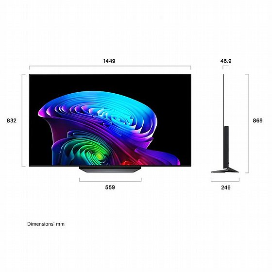 �������� ���� 65" LG 4K OLED �� �� OLED65CS6VA �.� ����� �����