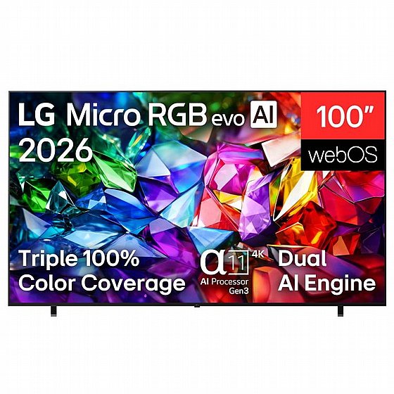 �������� ���� 100" LG 4K Micro RGB �� �� 100MRGB95B6 �.� ����� �����