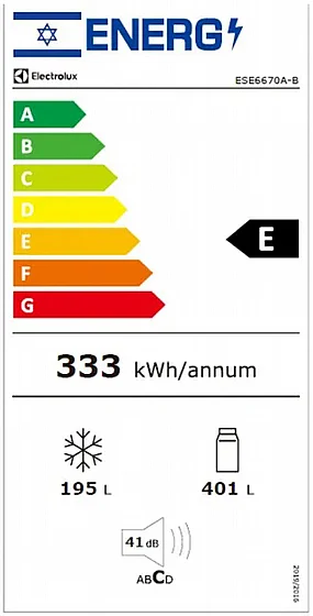 ���� ��� ��� ��� 596 ���� SBS ��� ESE6670A-B ���������� Electrolux ������� ������ �������� ����� �����
