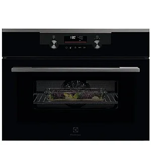 תנור משולב מיקרוגל 45 ס"מ דגם Electrolux EVL6E46H אלקטרולוקס זכוכית שחורה מיניליין יבואן רישמי תנור משולב מיקרוגל 45 ס"מ דגם Electrolux EVL6E46H אלקטרולוקס זכוכית שחורה מיניליין יבואן רישמי