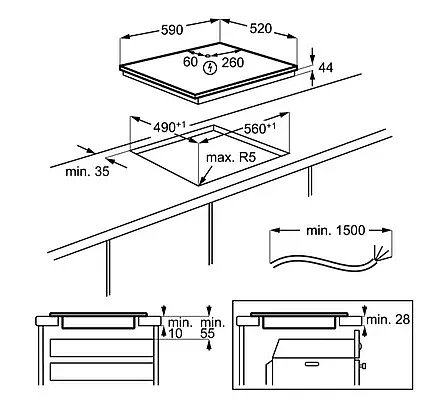 ������ ��������� MULTIZONE ��� EIS62451C ���������� Electrolux ���� �������� ����� �����