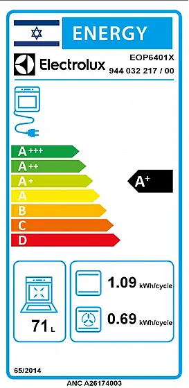 ���� �������� �� ������ 71 ���� ��� Electrolux EOP6401X ���������� ������� �������� ����� �����
