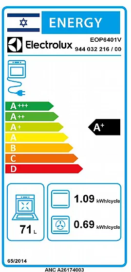 ���� �������� �� ������ 71 ���� ��� Electrolux EOP6401V ���������� ��� �������� ����� �����