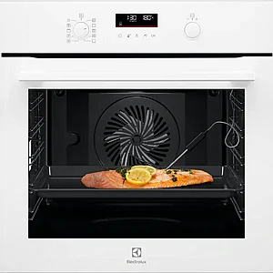 תנור פירוליטי רב תכליתי 71 ליטר דגם ®Electrolux EOP7422V SenseCook אלקטרולוקס לבן מיניליין יבואן רישמי תנור פירוליטי רב תכליתי 71 ליטר דגם ®Electrolux EOP7422V SenseCook אלקטרולוקס לבן מיניליין יבואן רישמי